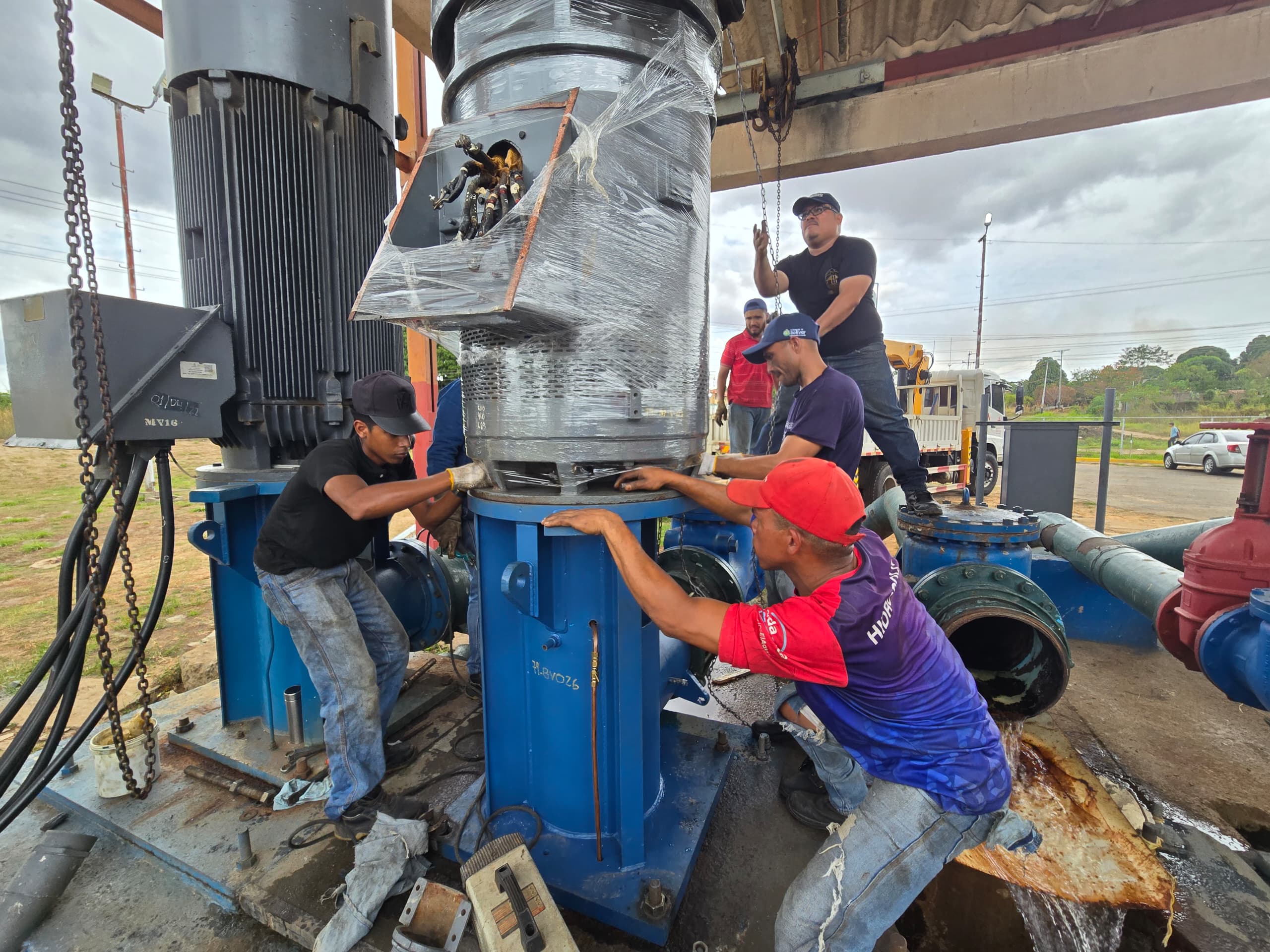 Culminan trabajos de mantenimiento en acueducto Puerto Ordaz - Diario ...