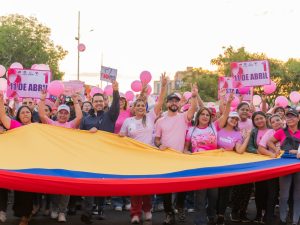 1 marcha rosa